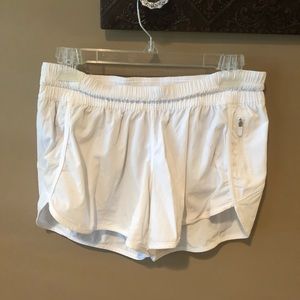 White Lulu track shorts!